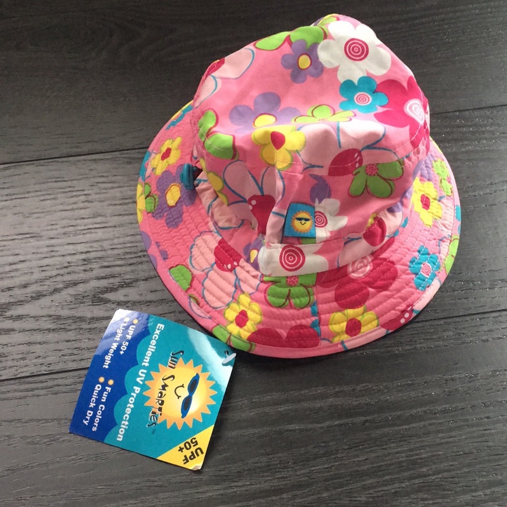 Toddler Girls Sun Smarties Hat